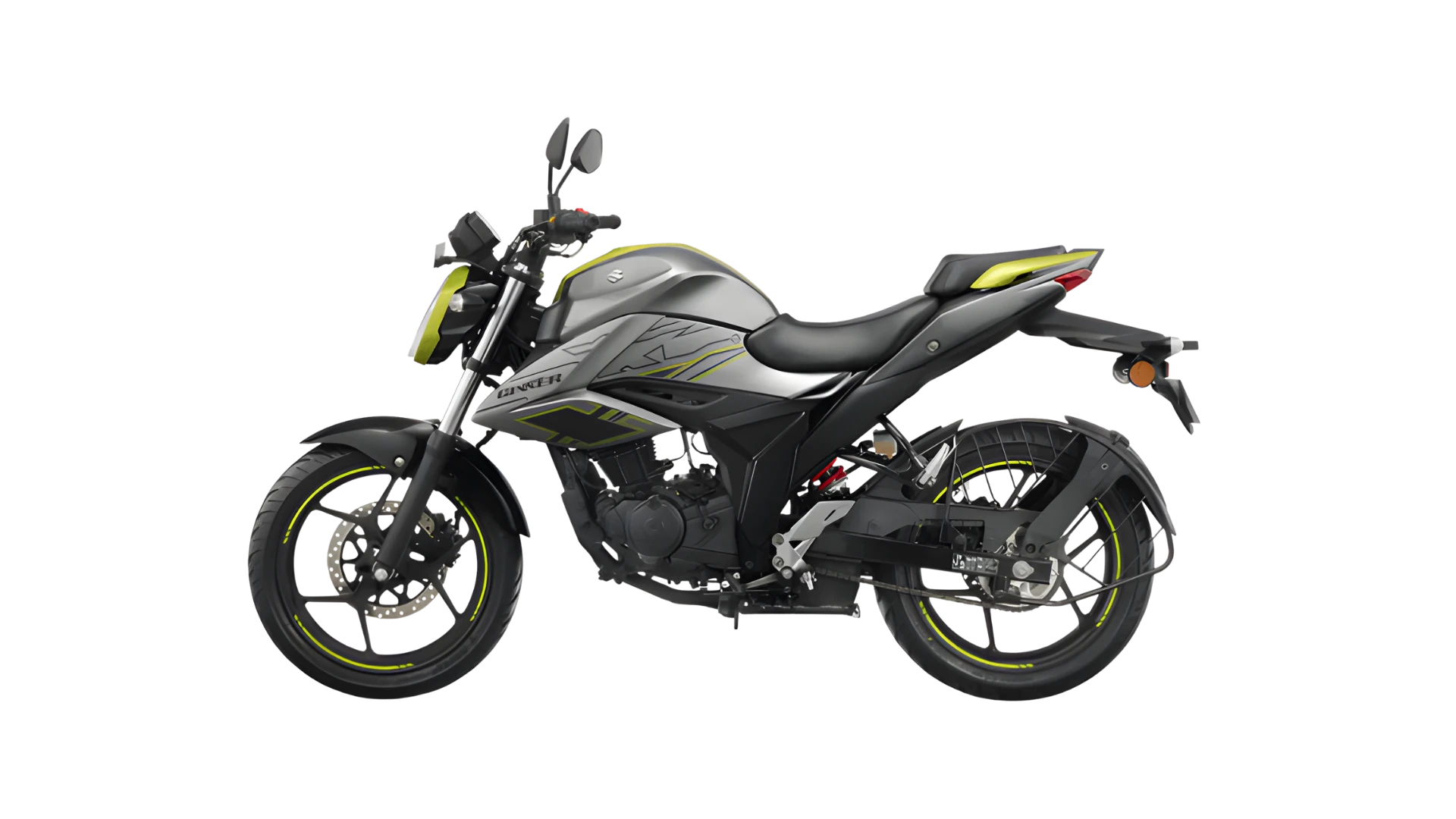 gixxer 150 left side.
